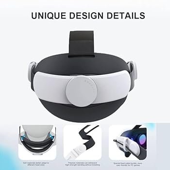 BOBOVR Acessórios M3 Mini Head Strap VR compatíveis com Meta